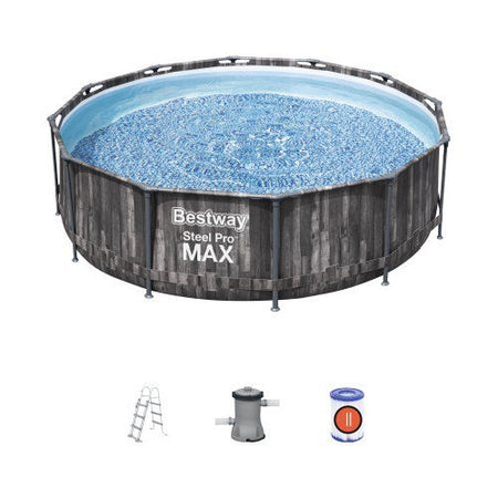 Piscina bestway 5614x steel pro max con accessori