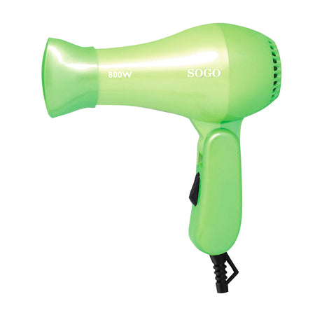 SOGO SEC-SS-3615-G Phon da viaggio 800 W pieghevole verde