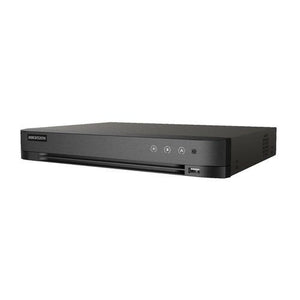 Dvr hikvision pro acusense 16ch/4ch deep learning 3mp + 8ch ip 6mp - 1*hdd 2tb video - ids-7216hqhi-m1/s