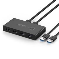 Ugreen 30768 hub di interfaccia usb 3.2 gen 1 (3.1 gen 1) type-a 5000 mbit/s nero