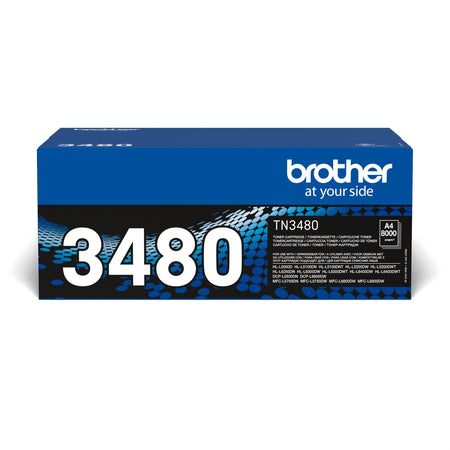 Toner Nero ORIGINALE Brother TN-3480 da 8.000 Pagine