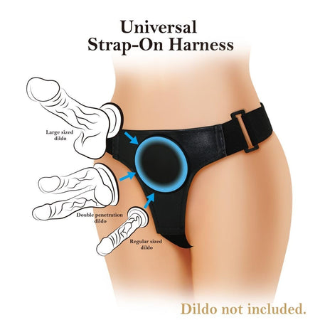 Mutandina universale innovativa da strap on per dildo indossabile con ventosa