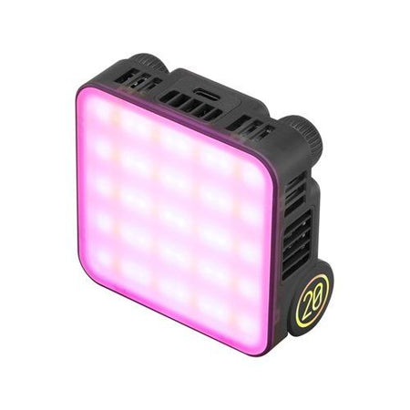 Illuminatore fotografico zhiyun 5005376 fiveray m20c rgb combo black b