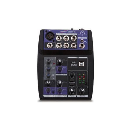 Mixer disc jockey wharfedale 4401160 connect 502 usb nero