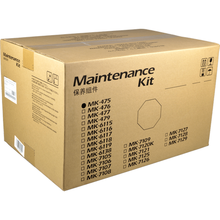 KYOCERA MK-475 Maintenance Kit per FS-6x25/6x30. Contiene: feed unit, sep, pad, roller, reg.cleaner
