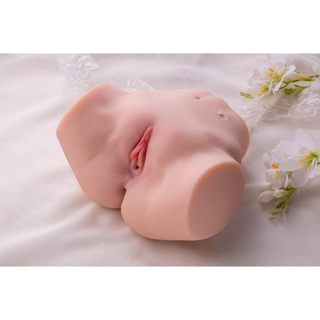 Masturbatore realistico Tracy con ano e vagina vibrante vibrazione 2,9 kg