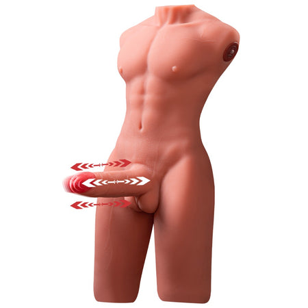 Jason Body Ass Masturbatore ano e dildo con spinta 8 kg
