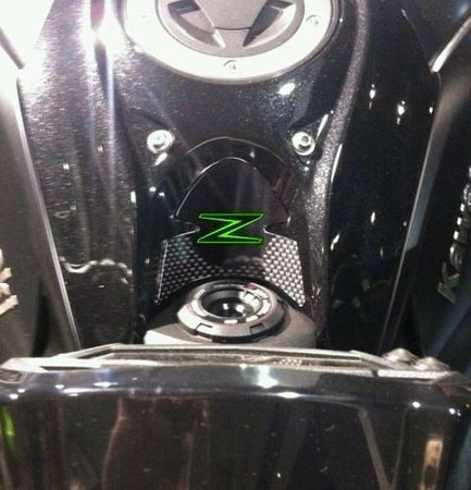 PROTEZIONE gel 3D ZONA CHIAVE compatibile per MOTO KAWASAKI Z1000 2014-2020 verde