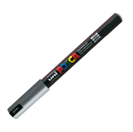 Marcatore Uni Posca Pen Pc1M P.Extra Fine 0,7Mm Argento Uni Mitsubishi