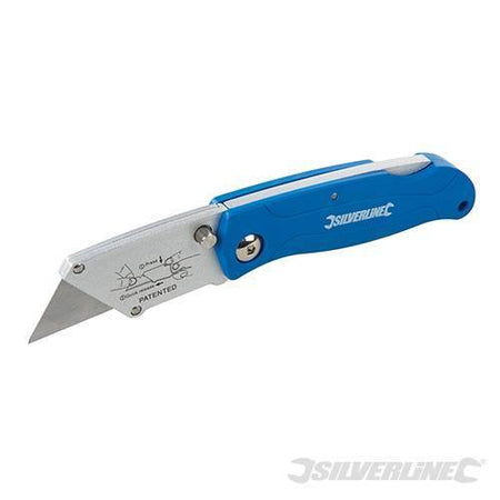 Coltellino pieghevole multiuso, taglierina con Meccanismo di Blocco Silverline Silverline