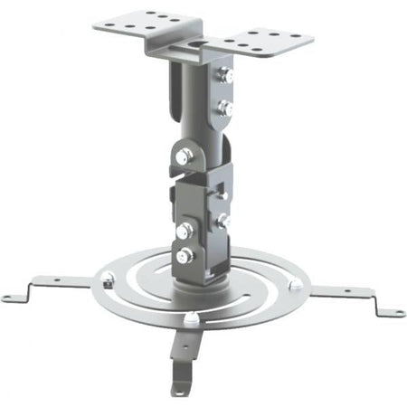 Supporto a soffitto per videoproiettore - Installazione a parete o a soffitto - Max 10Kg. - Grigio