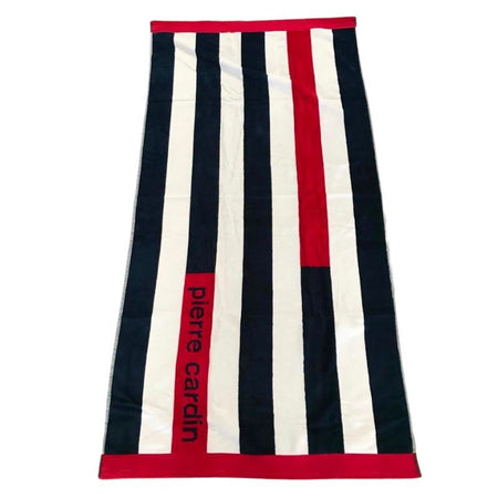 Telo mare Pierre Cardin Velur 90x160 CM Spugna di Cotone Cimato