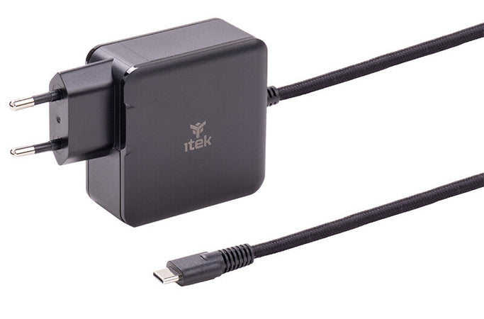 Alimentatore a muro per Notebook e Dispositivi USB-C- PD - 65W- Tecnologia GaN