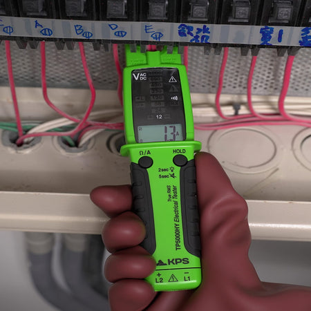 Tester di Tensione TRMS AC/DC 1000V AC 200A 10.000 Conti IP65 CAT.IV, KPS-TP5000HY