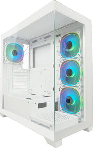 LC-Power Gehuse Gaming LC-715W-ON Seamless_Pale_X (ATX GAMING 715W)