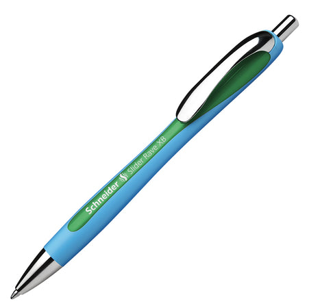 Penna A Sfera A Scatto Slider Rave Xb Verde Schneider