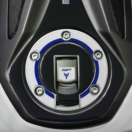 Adesivo 3D Protezione Tappo Serbatoio moto compatibile con Yamaha MT 09 2024-25