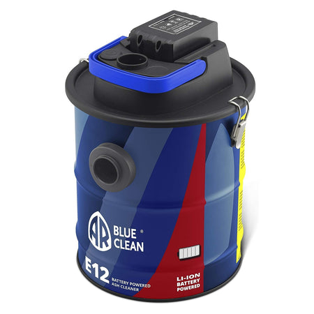Bidone aspira cenere "E 12B" a batteria da 12 litri per aspirare ceneri fredde da stufe, camini e barbecue