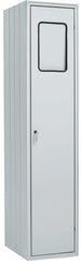 Armadio spogliatoio per raccolta biancheria in metallo cm. 40x50x180h