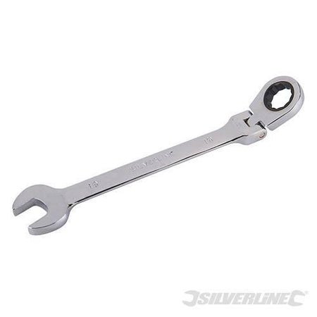 Chiavi a cricchetto Silverline Ingegneria Meccanica combinata a testa flessibile Silverline