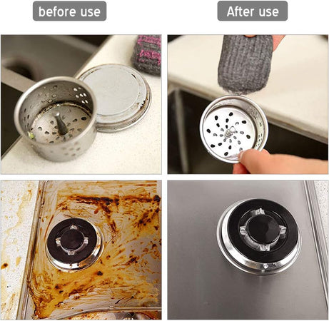 Lana d' acciaio in matassina da 75 gr per carteggiare