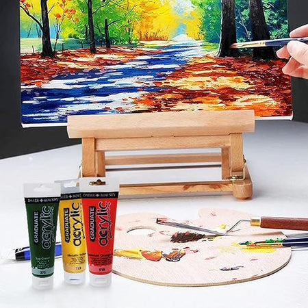 DALER ROWNEY - COLORE ACRILICO FINE GRADUATE METALLIC YELLOW 120 ML