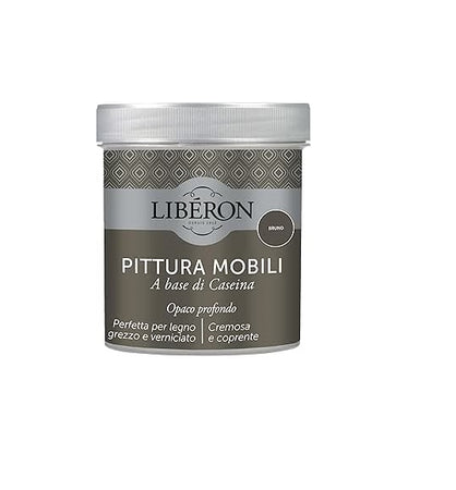 LIBERON - PITTURA MOBILI A BASE DI CASEINAOPACO PROFONDO BRUNO 500ML