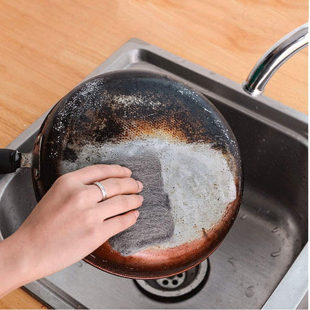 Lana d' acciaio in matassina da 75 gr per carteggiare