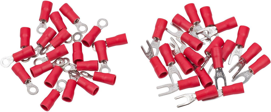 Pinza per capicorda e terminali isolati con 60 connettori e capicorda