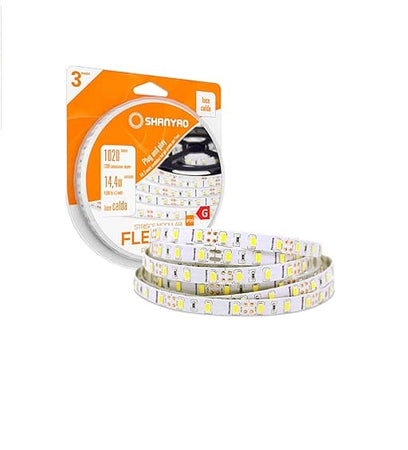 SHANYAO - SET 3 MT STRIP LED P&P 1020 LUM.L.C