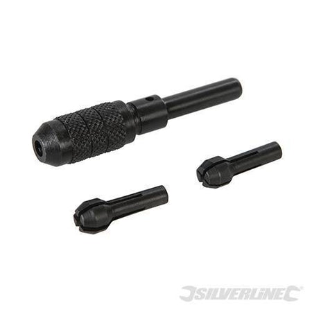 Set mandrini per punte artigianato hobbistica modellismo gioielleria orologeria 3 pz Silverline