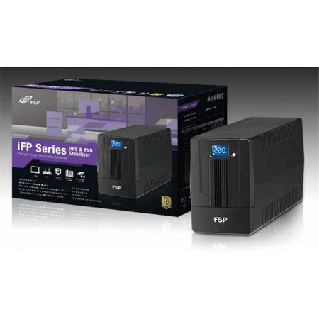 FSP FORTRON UPS iFP1500 1500VA 900W,SCHUKO*2+IEC*2,12V/9AH*2,LCD TOUCH SCR