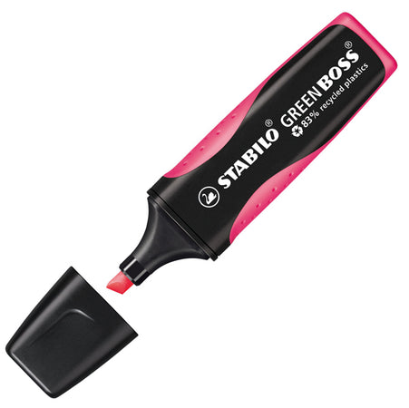 Evidenziatore Stabilo Green Boss 83Recycled Rosa