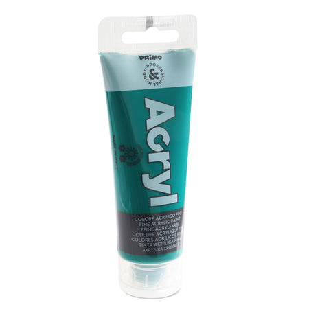 Colore Acryl Fine Tubo Da 75Ml Verde Smeraldo 641 Primo