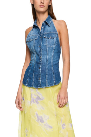 Dondup Camicie Denim medio da donna