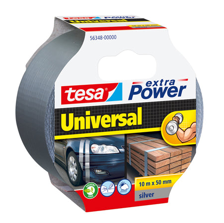 Nastro Adesivo 10Mtx50Mm Grigio Tesa Extra Power Universal