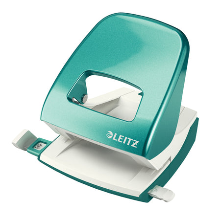 Perforatore 2 Fori 5008 Wow Acqua Marina Metal Max 30Fg Leitz
