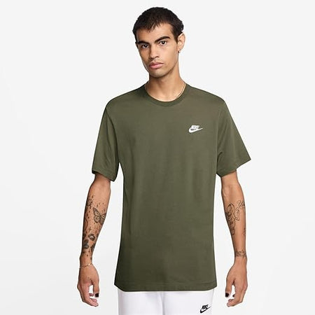 Nike M Nsw Club Tee Maglietta, Medium Olive