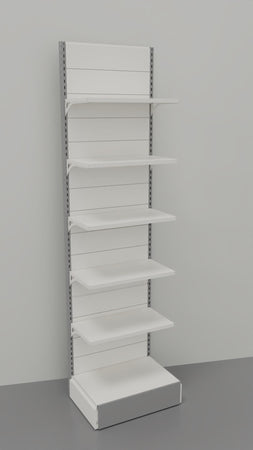 Scaffalatura per arredare negozi in metallo verniciato cm. 80x40x300h