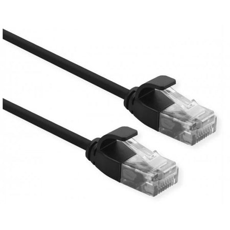 ROLINE CAVO UTP DATA CENTER PATCHCORD CAT.6A/CLASS EA, LSOH, SLIM, NERO, 0.3M