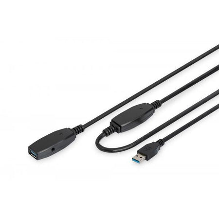 Digitus DA-73107 cavo USB 20 m USB 3.2 Gen 1 (3.1 Gen 1) USB A Nero