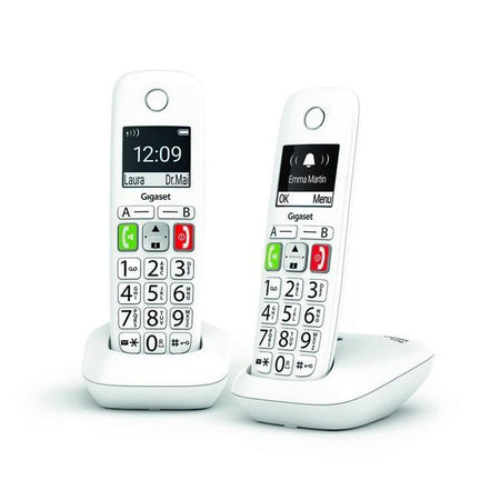 Telefono fisso GIGASET E290 Duo Bianco