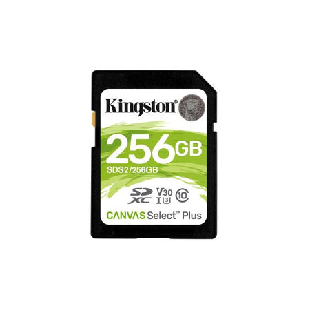 Memoria SD Kingston Canvas Select Plus - UHS-I SDHC 256 GB - Classe 10 Flash Card