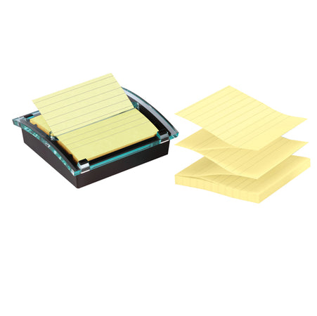Dispenser 90Foglietti Post-It Super Sticky 101X101Mm Righe Ds440-Sscyl Giallo C