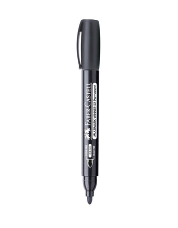 Marcatore permanente Faber-Castell Winner 52 punta tonda nero