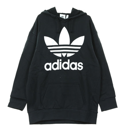 Adidas Felpa Cappuccio Uomo Tref Over Hood Black/white da uomo