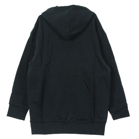 Adidas Felpa Cappuccio Uomo Tref Over Hood Black/white da uomo