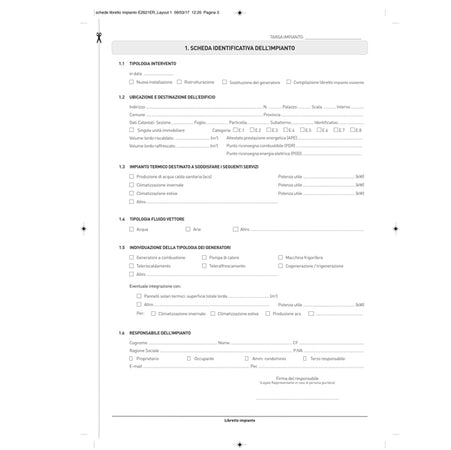 Libretto Impianto Climatizzazione Emilia 297X210Mm 48Pag E2621Er Edipro