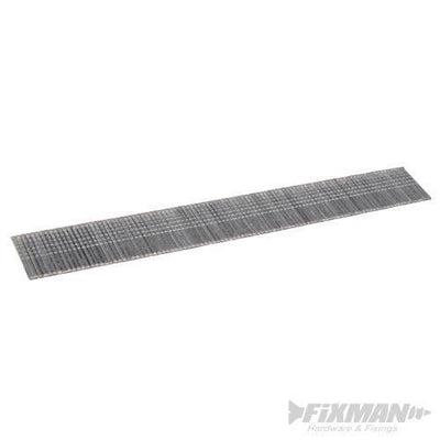 Chiodi a gambo liscio zincato calibro 18 compatibili con varie graffatrici e chiodatrici Fixman 5000 p.zi Fixman