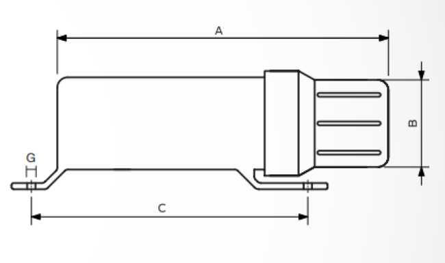 Portadocumenti tubolare Tu-Box Mini lunghezza 320mm